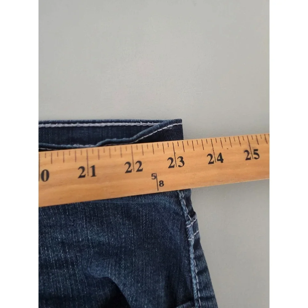 Levis 559‎ Jeans Mens 46 X 32 Blue Relaxed Fit Straight Whiskers Tag 44x32